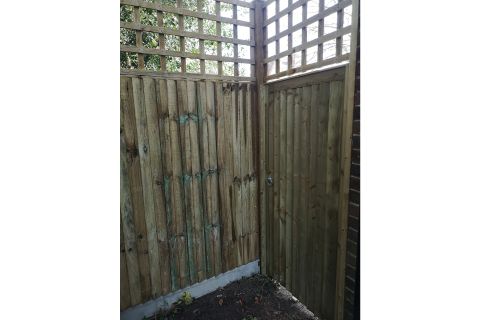 Closeboard gate