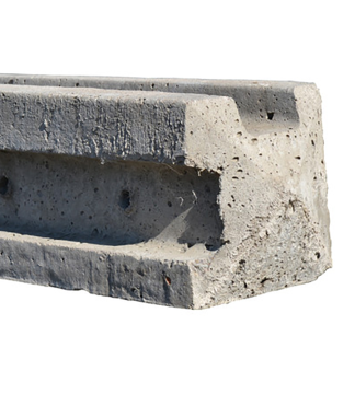 Slotted Concrete Corner Post