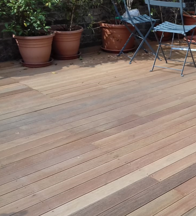 Balau hardwood decking