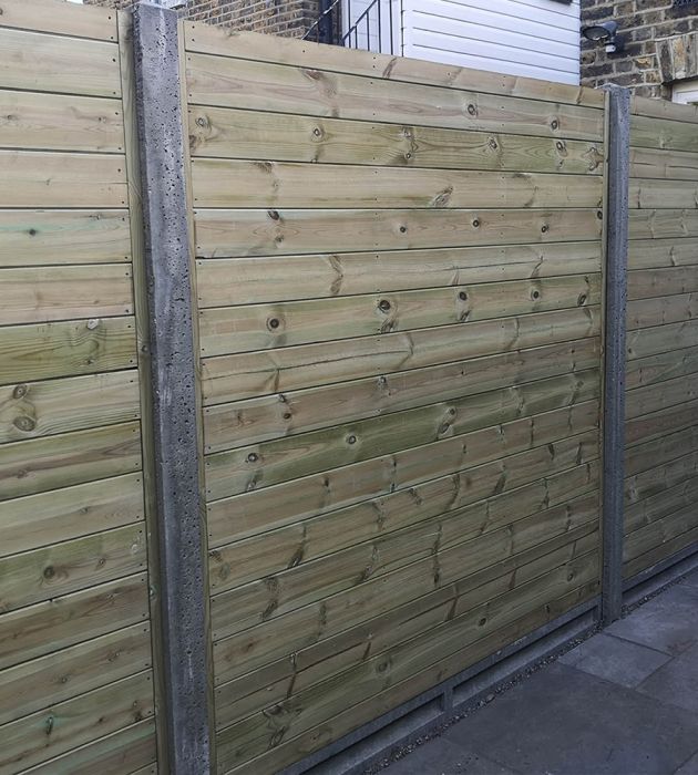 Horizontal tongue & groove panel